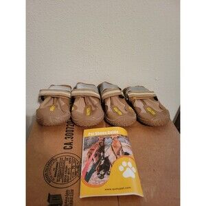 QUMY Dog Shoes & Paw Protectors For Winter Size 1